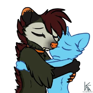 🙁 emoji Haze 'Possum Telegram sticker 19 of 28
