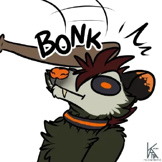 👿 emoji Haze 'Possum Telegram sticker 20 of 28