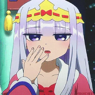 🥱 emoji Maoujou de Oyasumi - @oneesanstickers Telegram sticker 5 of 40