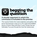 Sticker from Logical Fallacies