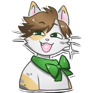 😺 emoji Lawrence Lux Telegram sticker 7 of 36