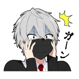 😱 emoji silent boy vol. 2 Telegram sticker 23 of 41