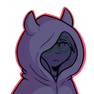 🌑 emoji Ralsei Telegram sticker 20 of 39