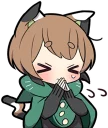 🙏 emoji Tortoiseshell Kitten (2) Telegram sticker 9 of 120