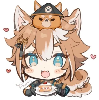 Sticker from Genshin Variado
