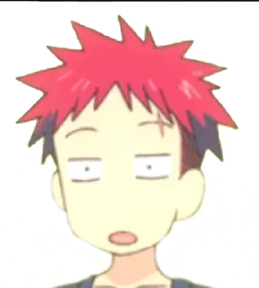 😳 emoji Shokugeki no souma KW Telegram sticker 13 of 44