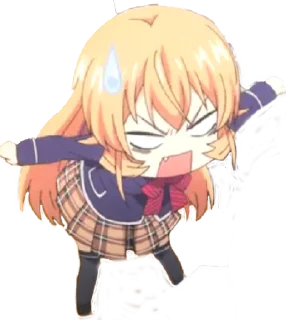 😠 emoji Shokugeki no souma KW Telegram sticker 9 of 44