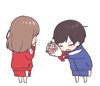 🌹 emoji Casal de abrigo - @oneesanstickers Telegram sticker 9 of 38