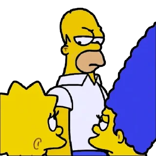 😒 emoji LOS SIMPSONS 2 - [Instagram: @WiStickers] Telegram sticker 22 of 30