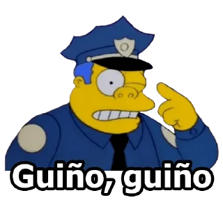 😉 emoji LOS SIMPSONS 2 - [Instagram: @WiStickers] Telegram sticker 11 of 30