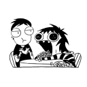 ☂ emoji “sᴀʀᴀ ᴀɴᴅᴇʀsᴇɴ Telegram sticker 23 of 81