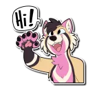 Sticker from Derpy's Nowandlater Collection