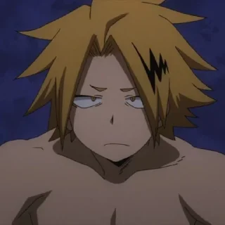 ⚡ emoji Denki Kaminari @MyHeroAcademia_Fans Telegram sticker 1 of 50