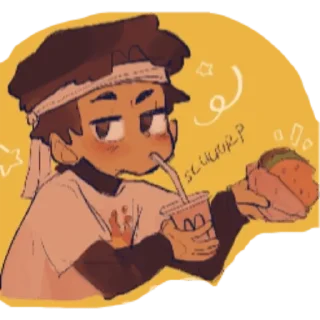 😒 emoji Dream SMP Crew Telegram sticker 8 of 69