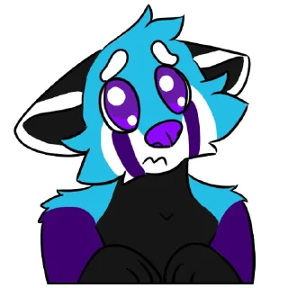🥺 emoji Kino the Panda Telegram sticker 3 of 36