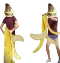 😡 emoji Naked Banana Telegram sticker 8 of 8