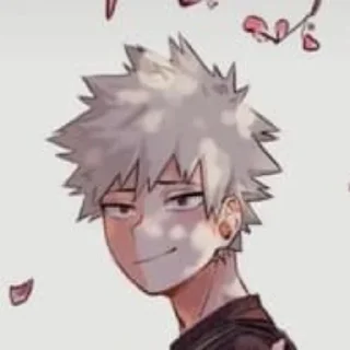 🙂 emoji ~💢💥Bakugou Katsuki💥💢~ Telegram sticker 17 of 43