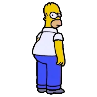 😒 emoji LOS SIMPSONS 2 - [Instagram: @WiStickers] Telegram sticker 23 of 30
