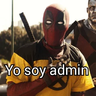 😎 emoji Deadpool Telegram sticker 17 of 42