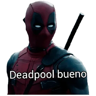 😌 emoji Deadpool Telegram sticker 16 of 42