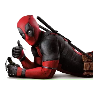 👍 emoji Deadpool Telegram sticker 23 of 42