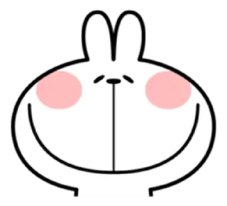 😌 emoji ꕀcoelhinhos •ᴇᴍ֟፝֟ɪʟʏ❥  ︎🐰✿༄ Telegram sticker 14 of 120
