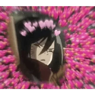 ❤️ emoji Anime stikers Telegram sticker 22 of 61
