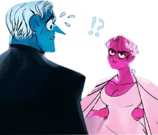 😒 emoji Lore Olympus V by @Nantzui (@couple_matching) Telegram sticker 2 of 120