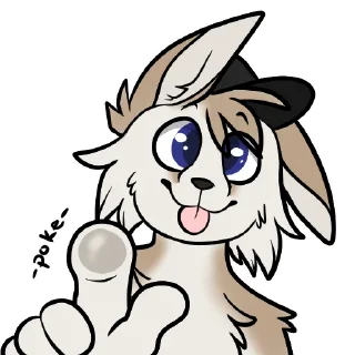 🦊 emoji machFennec has large ears! Telegram sticker 5 of 40