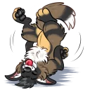 😋 emoji Doggo Telegram sticker 16 of 33