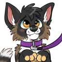 😌 emoji Doggo Telegram sticker 21 of 33