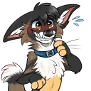 💦 emoji Doggo Telegram sticker 9 of 33