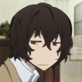 😒 emoji Dazai Osamu Telegram sticker 11 of 21