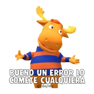 💬 emoji backyardigans Telegram sticker 8 of 26