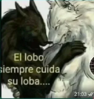 🐺 emoji Lobo ccsupernatural Telegram sticker 9 of 16