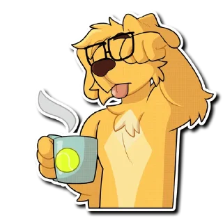 ☕️ emoji Chase Telegram sticker 23 of 86