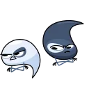 😠 emoji Ying & Yang - @Awastick_maydroid Telegram sticker 8 of 20