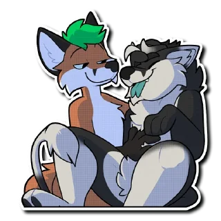 🤗 emoji Nova & Barton Telegram sticker 11 of 16