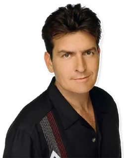 😀 emoji Charlie Harper Telegram sticker 2 of 10