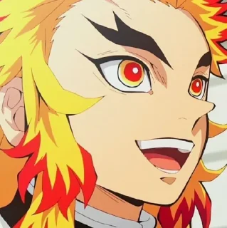 🔥 emoji Rengoku MEME Telegram sticker 18 of 41