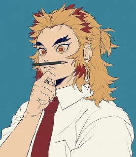 🔥 emoji Rengoku Telegram sticker 7 of 38