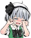 😭 emoji Cham's Ghost Gal | @ChamChan Telegram sticker 15 of 24