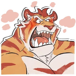 😡 emoji Soul Nero Stickers Pack Telegram sticker 20 of 47