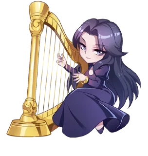 🎶 emoji Saint Seiya Telegram sticker 12 of 34