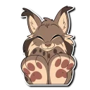 🐾 emoji Lynx! Telegram sticker 11 of 120