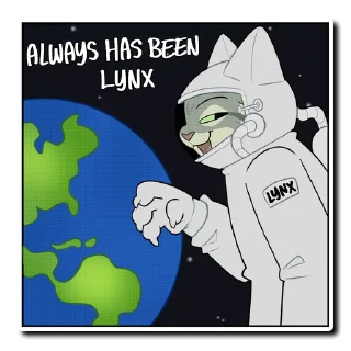 🌎 emoji Lynx! Telegram sticker 21 of 37