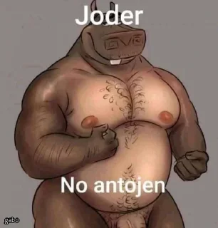 🦛 emoji Shitposting 1 Telegram sticker 14 of 43