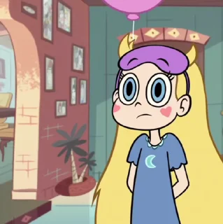 Sticker from Star vs. Forces of Evil ¦ @figurinhasWa