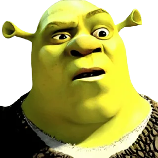 🤔 emoji Shrek Telegram sticker 5 of 8