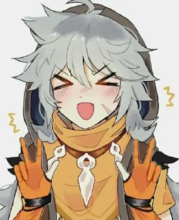 🐺 emoji Рейзор мой сын Telegram sticker 16 of 19